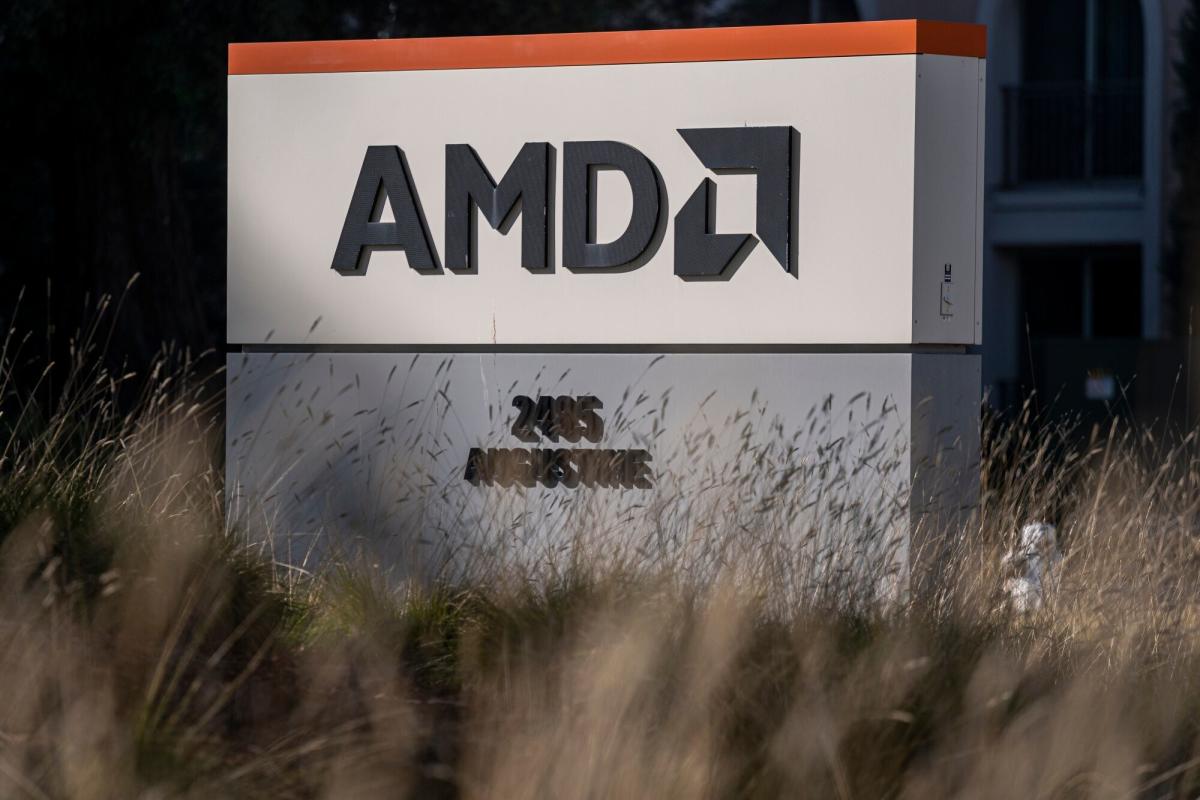 AMD's gains, after surpassing the chipmaker's estimates, made inroads into artificial intelligence
